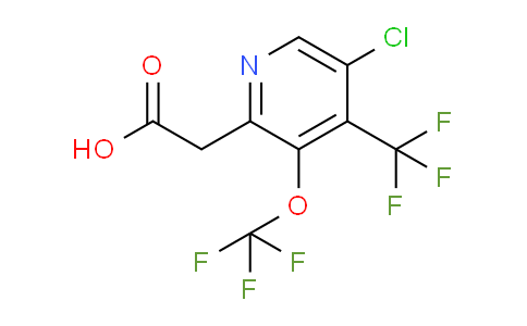 AM74640 | 1803704-35-9 | 5-Chloro-3-(trifluoromethoxy)-4-(trifluoromethyl)pyridine-2-acetic acid