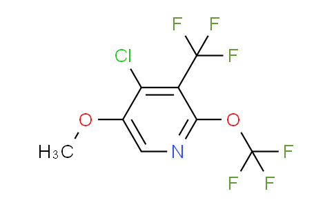 AM74641 | 1803920-66-2 | 4-Chloro-5-methoxy-2-(trifluoromethoxy)-3-(trifluoromethyl)pyridine