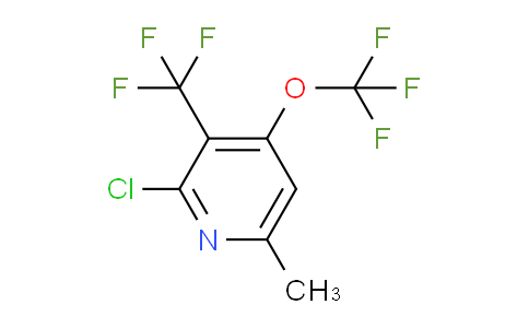 AM74643 | 1804553-18-1 | 2-Chloro-6-methyl-4-(trifluoromethoxy)-3-(trifluoromethyl)pyridine