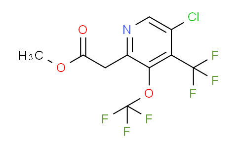 AM74644 | 1804327-02-3 | Methyl 5-chloro-3-(trifluoromethoxy)-4-(trifluoromethyl)pyridine-2-acetate