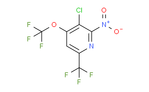 AM74649 | 1804816-31-6 | 3-Chloro-2-nitro-4-(trifluoromethoxy)-6-(trifluoromethyl)pyridine