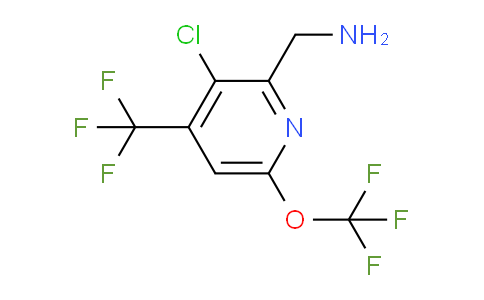 AM74653 | 1803954-95-1 | 2-(Aminomethyl)-3-chloro-6-(trifluoromethoxy)-4-(trifluoromethyl)pyridine