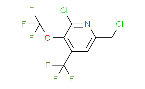 AM74660 | 1806104-30-2 | 2-Chloro-6-(chloromethyl)-3-(trifluoromethoxy)-4-(trifluoromethyl)pyridine