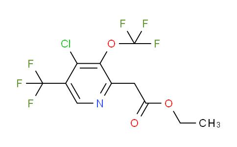 AM74663 | 1804553-44-3 | Ethyl 4-chloro-3-(trifluoromethoxy)-5-(trifluoromethyl)pyridine-2-acetate
