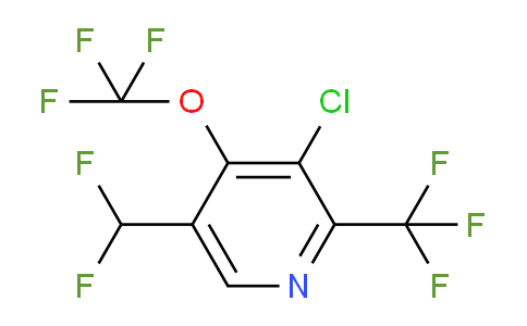 AM74664 | 1804557-68-3 | 3-Chloro-5-(difluoromethyl)-4-(trifluoromethoxy)-2-(trifluoromethyl)pyridine