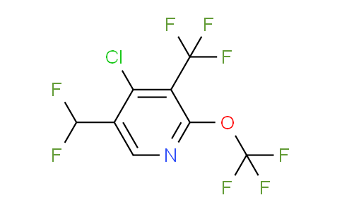 AM74668 | 1804764-40-6 | 4-Chloro-5-(difluoromethyl)-2-(trifluoromethoxy)-3-(trifluoromethyl)pyridine