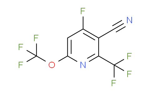AM74669 | 1806160-11-1 | 3-Cyano-4-fluoro-6-(trifluoromethoxy)-2-(trifluoromethyl)pyridine