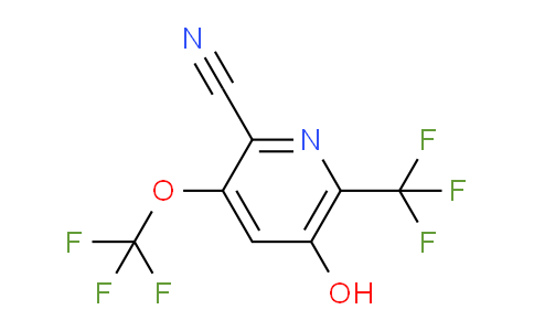 AM74678 | 1806023-76-6 | 2-Cyano-5-hydroxy-3-(trifluoromethoxy)-6-(trifluoromethyl)pyridine