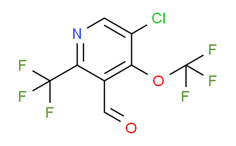AM74680 | 1804628-81-6 | 5-Chloro-4-(trifluoromethoxy)-2-(trifluoromethyl)pyridine-3-carboxaldehyde
