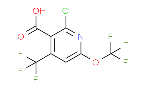 AM74686 | 1804668-98-1 | 2-Chloro-6-(trifluoromethoxy)-4-(trifluoromethyl)pyridine-3-carboxylic acid