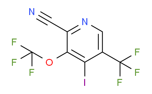 AM74689 | 1804692-32-7 | 2-Cyano-4-iodo-3-(trifluoromethoxy)-5-(trifluoromethyl)pyridine