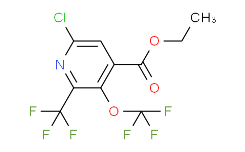AM74690 | 1804324-57-9 | Ethyl 6-chloro-3-(trifluoromethoxy)-2-(trifluoromethyl)pyridine-4-carboxylate