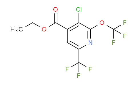 AM74692 | 1804702-36-0 | Ethyl 3-chloro-2-(trifluoromethoxy)-6-(trifluoromethyl)pyridine-4-carboxylate