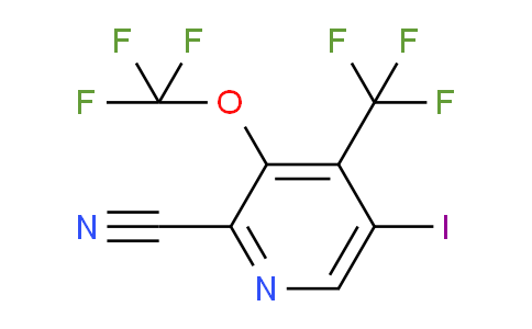 AM74693 | 1806118-97-7 | 2-Cyano-5-iodo-3-(trifluoromethoxy)-4-(trifluoromethyl)pyridine