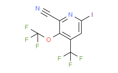 AM74695 | 1806203-05-3 | 2-Cyano-6-iodo-3-(trifluoromethoxy)-4-(trifluoromethyl)pyridine