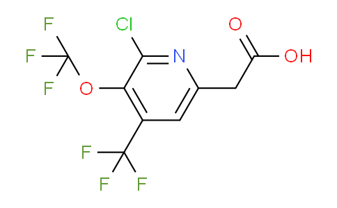 AM74696 | 1804796-70-0 | 2-Chloro-3-(trifluoromethoxy)-4-(trifluoromethyl)pyridine-6-acetic acid