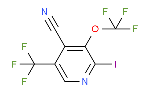 AM74697 | 1804670-17-4 | 4-Cyano-2-iodo-3-(trifluoromethoxy)-5-(trifluoromethyl)pyridine