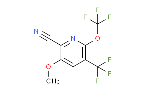 AM74699 | 1806156-41-1 | 2-Cyano-3-methoxy-6-(trifluoromethoxy)-5-(trifluoromethyl)pyridine