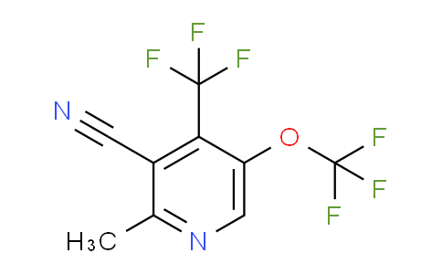3-Cyano-2-methyl-5-(trifluoromethoxy)-4-(trifluoromethyl)pyridine