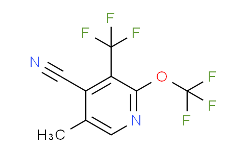AM74707 | 1806252-90-3 | 4-Cyano-5-methyl-2-(trifluoromethoxy)-3-(trifluoromethyl)pyridine