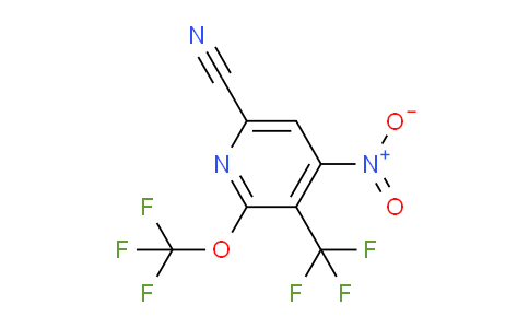 AM74709 | 1804823-37-7 | 6-Cyano-4-nitro-2-(trifluoromethoxy)-3-(trifluoromethyl)pyridine