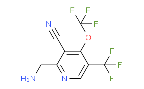 AM74712 | 1804708-65-3 | 2-(Aminomethyl)-3-cyano-4-(trifluoromethoxy)-5-(trifluoromethyl)pyridine