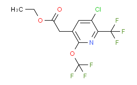 AM74713 | 1806203-13-3 | Ethyl 3-chloro-6-(trifluoromethoxy)-2-(trifluoromethyl)pyridine-5-acetate