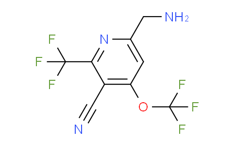 AM74715 | 1803621-71-7 | 6-(Aminomethyl)-3-cyano-4-(trifluoromethoxy)-2-(trifluoromethyl)pyridine