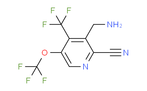 AM74716 | 1803621-76-2 | 3-(Aminomethyl)-2-cyano-5-(trifluoromethoxy)-4-(trifluoromethyl)pyridine