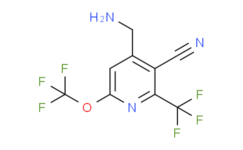 AM74718 | 1804675-13-5 | 4-(Aminomethyl)-3-cyano-6-(trifluoromethoxy)-2-(trifluoromethyl)pyridine