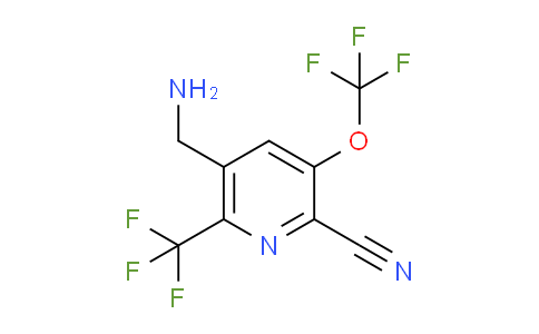 AM74719 | 1804340-96-2 | 5-(Aminomethyl)-2-cyano-3-(trifluoromethoxy)-6-(trifluoromethyl)pyridine