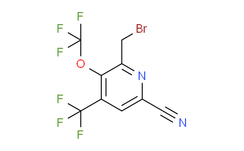 AM74720 | 1806189-52-5 | 2-(Bromomethyl)-6-cyano-3-(trifluoromethoxy)-4-(trifluoromethyl)pyridine