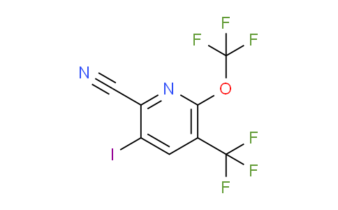 AM74727 | 1806052-98-1 | 2-Cyano-3-iodo-6-(trifluoromethoxy)-5-(trifluoromethyl)pyridine