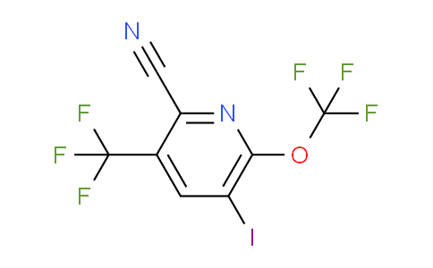 AM74728 | 1806119-02-7 | 2-Cyano-5-iodo-6-(trifluoromethoxy)-3-(trifluoromethyl)pyridine