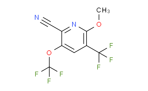 AM74733 | 1804698-37-0 | 2-Cyano-6-methoxy-3-(trifluoromethoxy)-5-(trifluoromethyl)pyridine