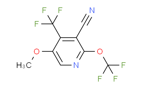 AM74734 | 1806250-08-7 | 3-Cyano-5-methoxy-2-(trifluoromethoxy)-4-(trifluoromethyl)pyridine