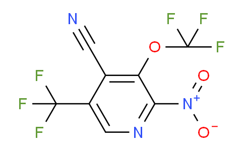 AM74737 | 1806152-98-6 | 4-Cyano-2-nitro-3-(trifluoromethoxy)-5-(trifluoromethyl)pyridine