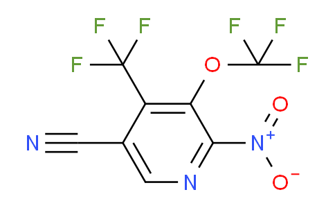 AM74738 | 1806152-90-8 | 5-Cyano-2-nitro-3-(trifluoromethoxy)-4-(trifluoromethyl)pyridine