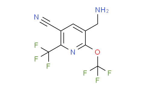 AM74740 | 1804816-52-1 | 3-(Aminomethyl)-5-cyano-2-(trifluoromethoxy)-6-(trifluoromethyl)pyridine