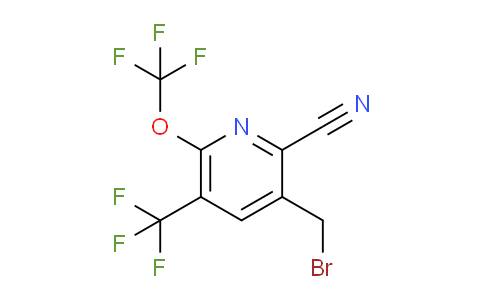 AM74742 | 1804642-59-8 | 3-(Bromomethyl)-2-cyano-6-(trifluoromethoxy)-5-(trifluoromethyl)pyridine