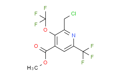AM74755 | 1804655-14-8 | Methyl 2-(chloromethyl)-3-(trifluoromethoxy)-6-(trifluoromethyl)pyridine-4-carboxylate