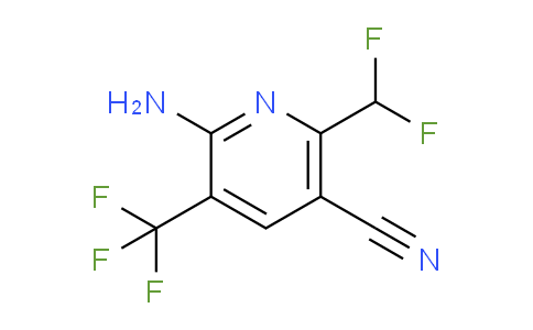 AM74757 | 1806795-43-6 | 2-Amino-5-cyano-6-(difluoromethyl)-3-(trifluoromethyl)pyridine