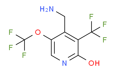 AM74760 | 1804762-96-6 | 4-(Aminomethyl)-2-hydroxy-5-(trifluoromethoxy)-3-(trifluoromethyl)pyridine