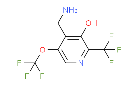 AM74762 | 1804763-00-5 | 4-(Aminomethyl)-3-hydroxy-5-(trifluoromethoxy)-2-(trifluoromethyl)pyridine