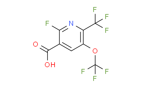 AM74768 | 1804766-93-5 | 2-Fluoro-5-(trifluoromethoxy)-6-(trifluoromethyl)pyridine-3-carboxylic acid