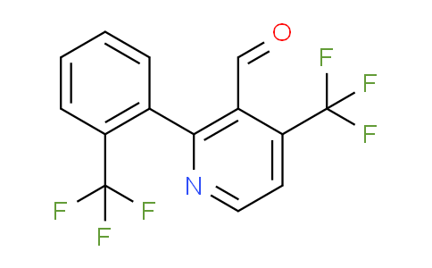 4-(Trifluoromethyl)-2-(2-(trifluoromethyl)phenyl)nicotinaldehyde