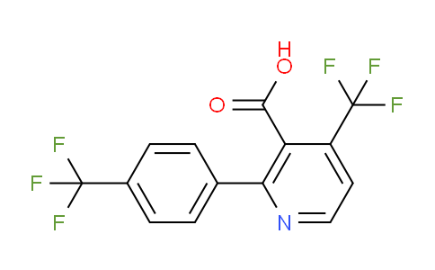 4-(Trifluoromethyl)-2-(4-(trifluoromethyl)phenyl)nicotinic acid
