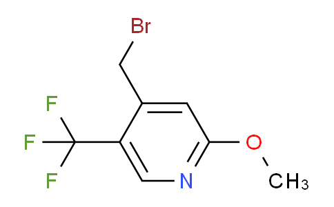 4-Bromomethyl-2-methoxy-5-(trifluoromethyl)pyridine