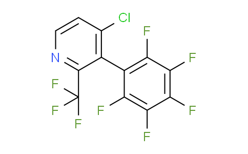 4-Chloro-3-(perfluorophenyl)-2-(trifluoromethyl)pyridine