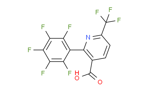 AM74807 | 1261814-16-7 | 2-(Perfluorophenyl)-6-(trifluoromethyl)nicotinic acid